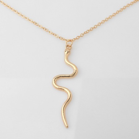 Piece "Snake" elegant, color gold-1