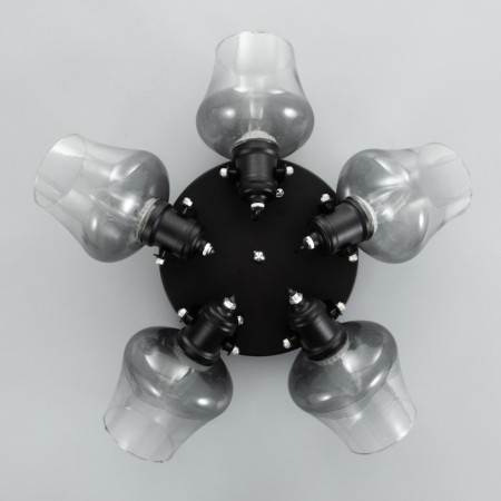 Help "Ilaria" 5xe27 40w Black 35x35x20 cm Bayerlux-4