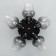Help "Ilaria" 5xe27 40w Black 35x35x20 cm Bayerlux
