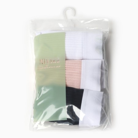Set of panties of slips minku Rubber size 48-50 (white, beige, black) 3 pcs-10