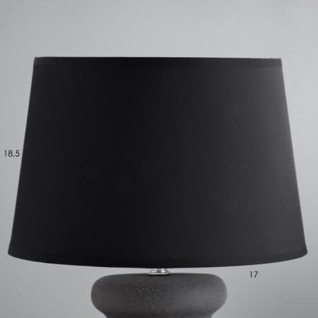 BATRISE table lamp E27 40W graphite 30x30x41.5cm Risalux-2