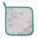 Set of kitchen shares Live is good: mittens 20x28 cm, take a severity 17x17 cm, 35% cotton, 65% p/e