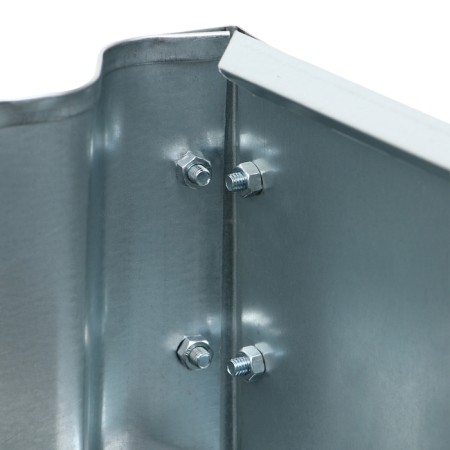 The flowerbed is galvanized "petal", d = 70 cm, h = 15 cm, Greengo-9