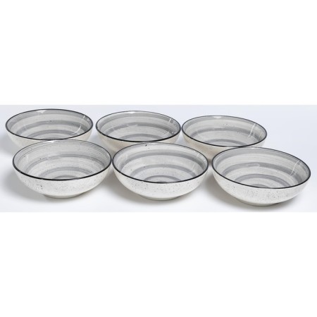 A set of deep plates of Elrington “Airgraph. Graphite breeze ", 18 cm, 750 ml, 6 pcs-2