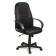 Office armchair Brabix City EX-512, black leatherette, black fabric