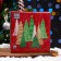 New Year's napkins Paper Art Bouquet "ate red", 3 layers, 33x33 cm, 20 pcs