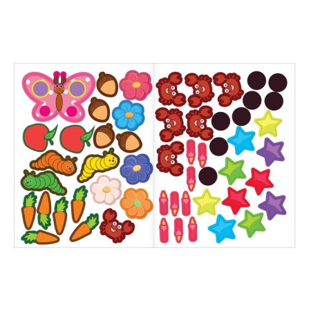 Stickers Teaching "numbers", 12 p.-2