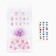 Children's false nails "Milahi", 12 pcs, a set with a bracelet and hairpins