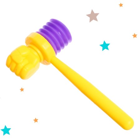 Ratal on the stick "Light airplane", light and sound effects, MIX colors-7