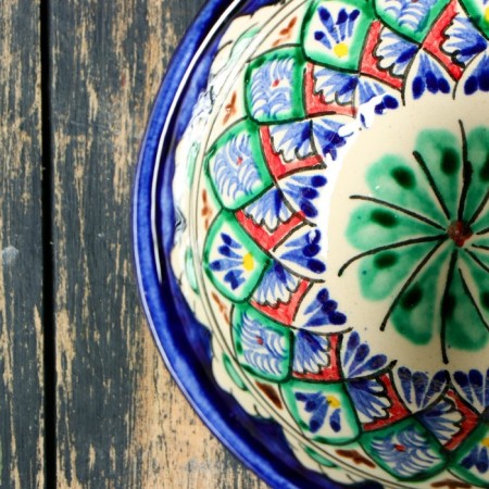 PIALA RISHTAN CIRAMICA "Patterns", 11.5 cm, large, mix-10