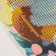Diamond embroidery with partial filling "Korgi Korgi", 15 x 21 cm, canvas