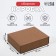 Box the team without printing a lid is a brown without a window 18 x 15 x 5 cm