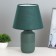Liana table lamp E14 40W Green 22x22x35cm Risalux