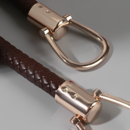 Handle for bag, 55 cm, brown color-2