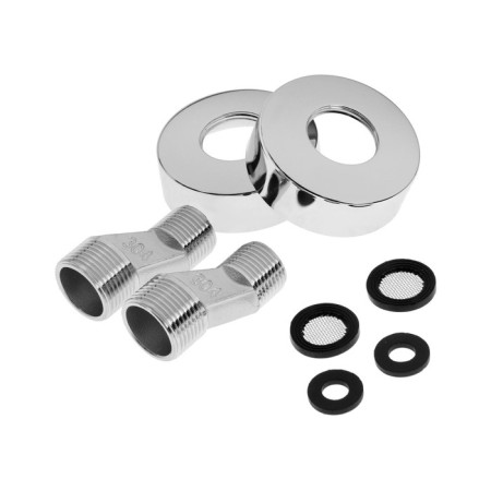 ACCOONA A62305 bath mixer, two -wound, thermostatic, shower, chromium-8