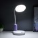 Highway lamp "Gard" LED, from USB/AKB 7 W, 3000-6000 sensor to white-violet 13x12x37 cm Risalux