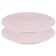 A set of dining plates Liberty Jones Simplicity, D = 26 cm, 2 pcs, pink color