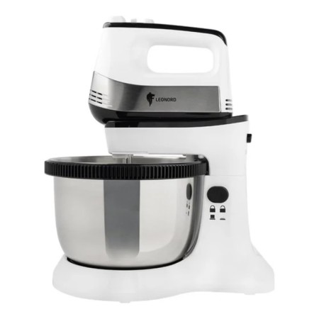 Mixer Leonord Le-1740, Landing/Stationary, 600 W, 4 L, 5 speeds, "Turbbo" mode, white-2