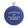 Alcohol flask "drink No. 1", stainless steel, round, gift, 150 ml