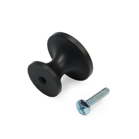 Handle button Cappio RK148, D = 30 mm, black color-5