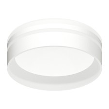 Front nozzle for the luminaire case with the diameter of the hole D85mm ambrella like, Diy Spot, N8477, the color is white sand