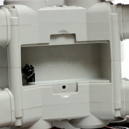 Luno Road tank, radio control, sound, shoots gel bullets, white-5