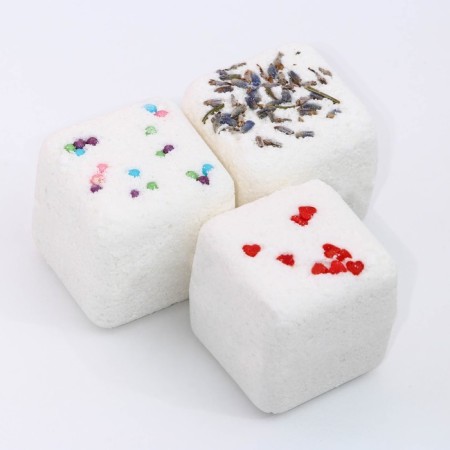Gift set of cosmetics “The best!”, Bath bombs with additives of 3 x 65 g, pure happiness-1