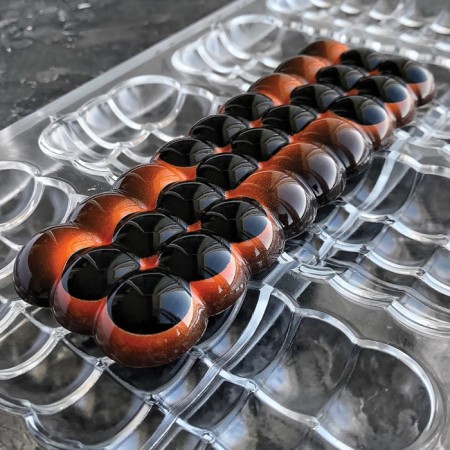 Form for the preparation of sweets, 17.5x27.5 cm-12