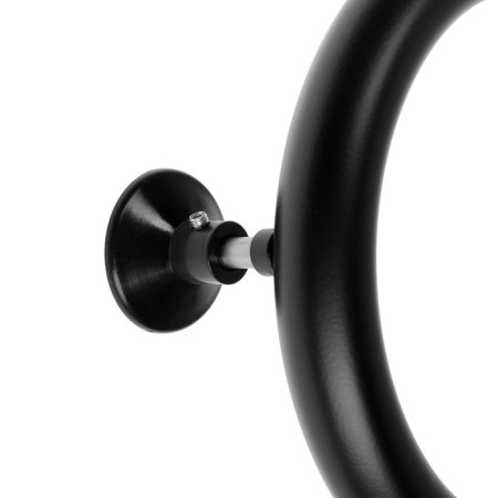 Electric heated towel rail, PE-02, M-shaped, 500x500 mm, black-4
