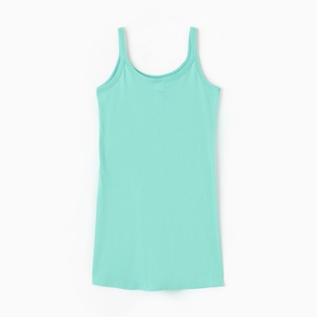Night shirt female "Corgi", green color, size 48-3