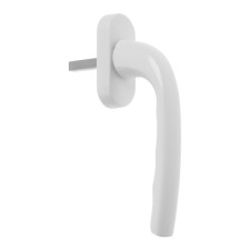 Aluminum handle, window, hermo agate, white color