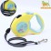 Roulette "Piggon" with a rubberized handle, 5 m, up to 25 kg, cable, yellow-gray