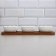 Menzhitsa "Wave", 3 pcs: 400 ml, wooden base, porcelain, Iran