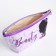 Lightning cosmetic bag, lilac color