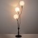 Fortherner "Lotus" 3HE27 15W black 40x28x152 cm