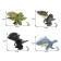 Game set "Dino tootics", 4 figures