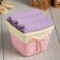 Set of terry decorative napkins Ethel "View 2" 30x30sm-3pcs, lilac color, 100% cotton