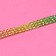 Rhound rhinestones, d = 2 mm, width - 7 mm, 4.5 ± 0.5 m, rainbow color
