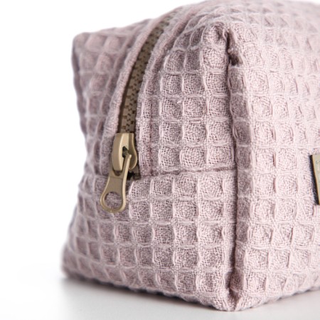 TEXTURA lightning cosmetic bag, pink color-5