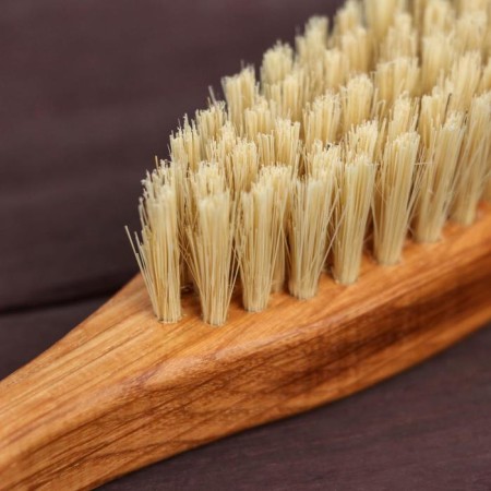 Dry massage brush, 55 bundles, natural bristles-2