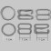 Metal straps: hooks, rings, regulators, 10 mm, silver color