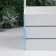 Kashpo wooden 25x15x30 cm, "New Year. Snowflake", white