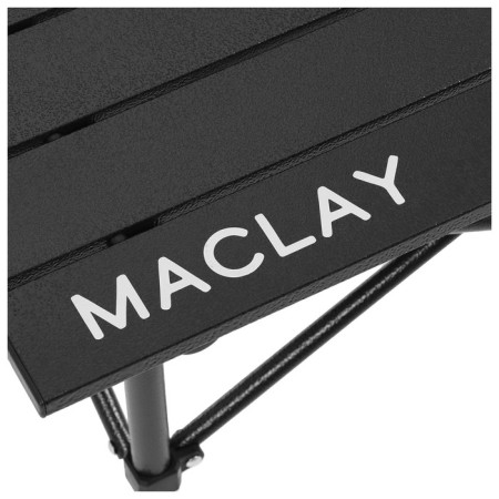 Tourist Maclay table, 52x52x52 cm, black color-5