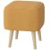 Bangage "Mon Mini", 420 × 420 × 460 mm, velor, mustard color