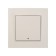 Tot Elegant switch, 10 a, 1 cl., With backlight, hidden, white