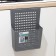 Storage basket hung on the door "Loft", 24.5 × 9.5 × 31.5 cm, color gray color