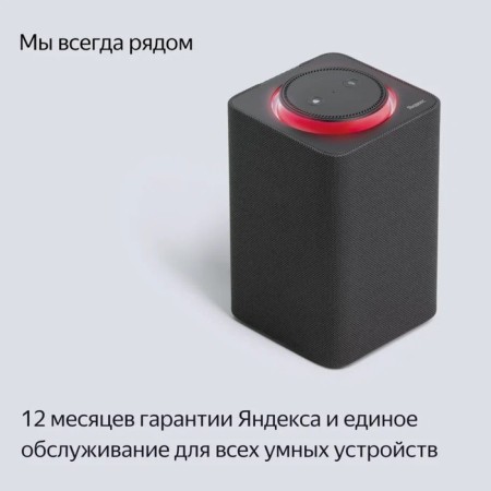 Smart Column Yandex Max Station with Alice, Zigbee, 65 W, Wi-Fi, BT, 4K, remote control, gray-15