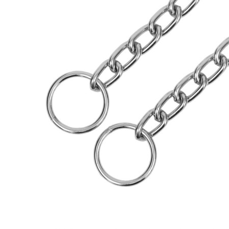 Collar - Metallic a single strain, 60 cm, wire thickness 3 mm-2