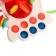 Developing toy "Octopus", with tactile rubber bands, Mix color