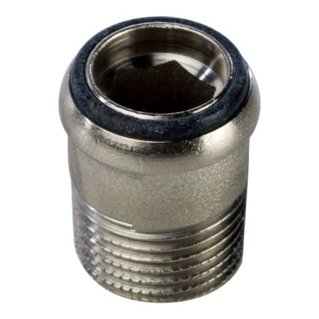 Thermostatic valve Stout SVT-0001-000015, straight, 1/2 "-9
